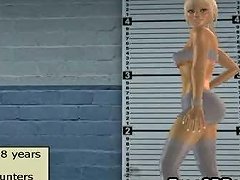 3d Cartoon Blonde Honey Gets Her Pussy Licked